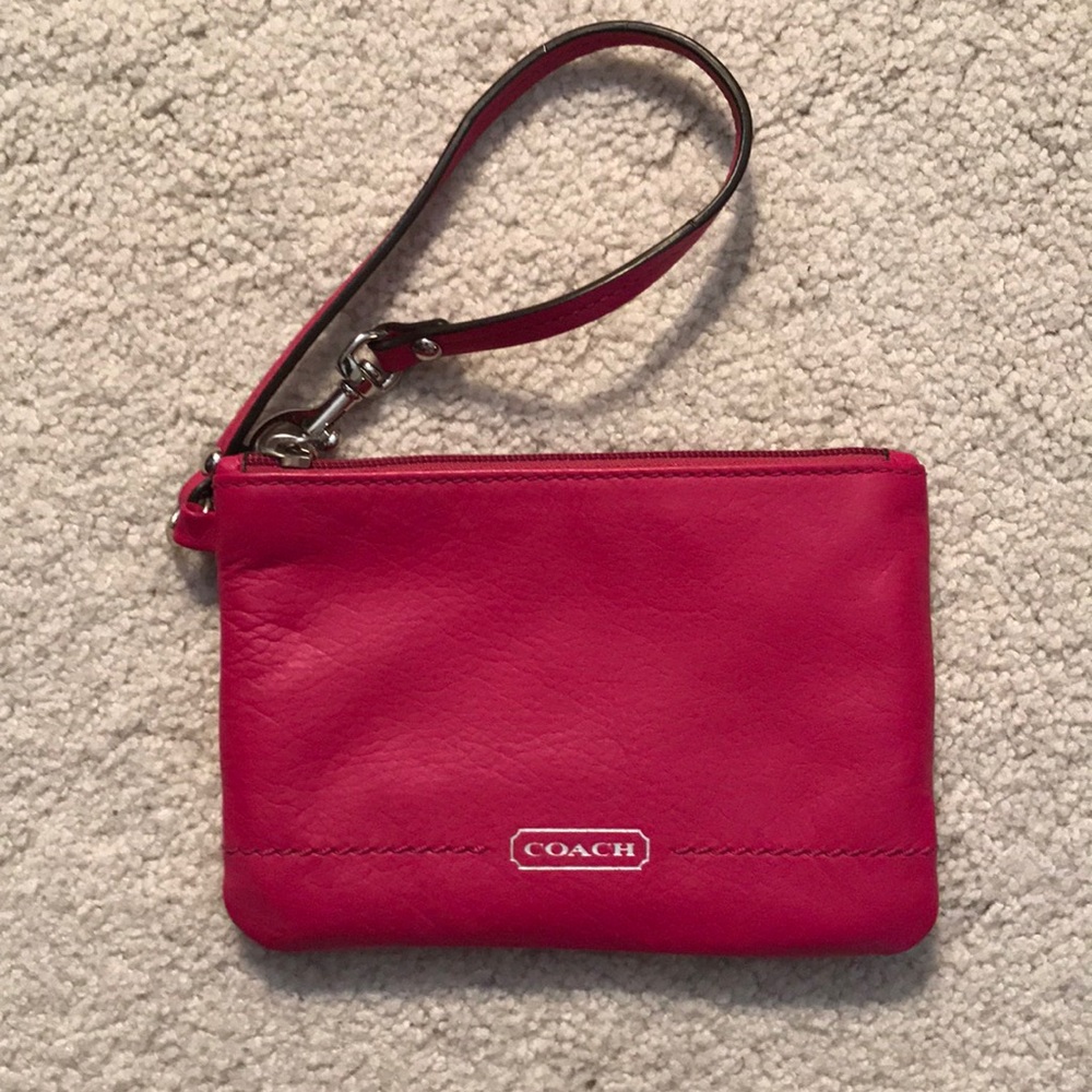 Coach wristlet